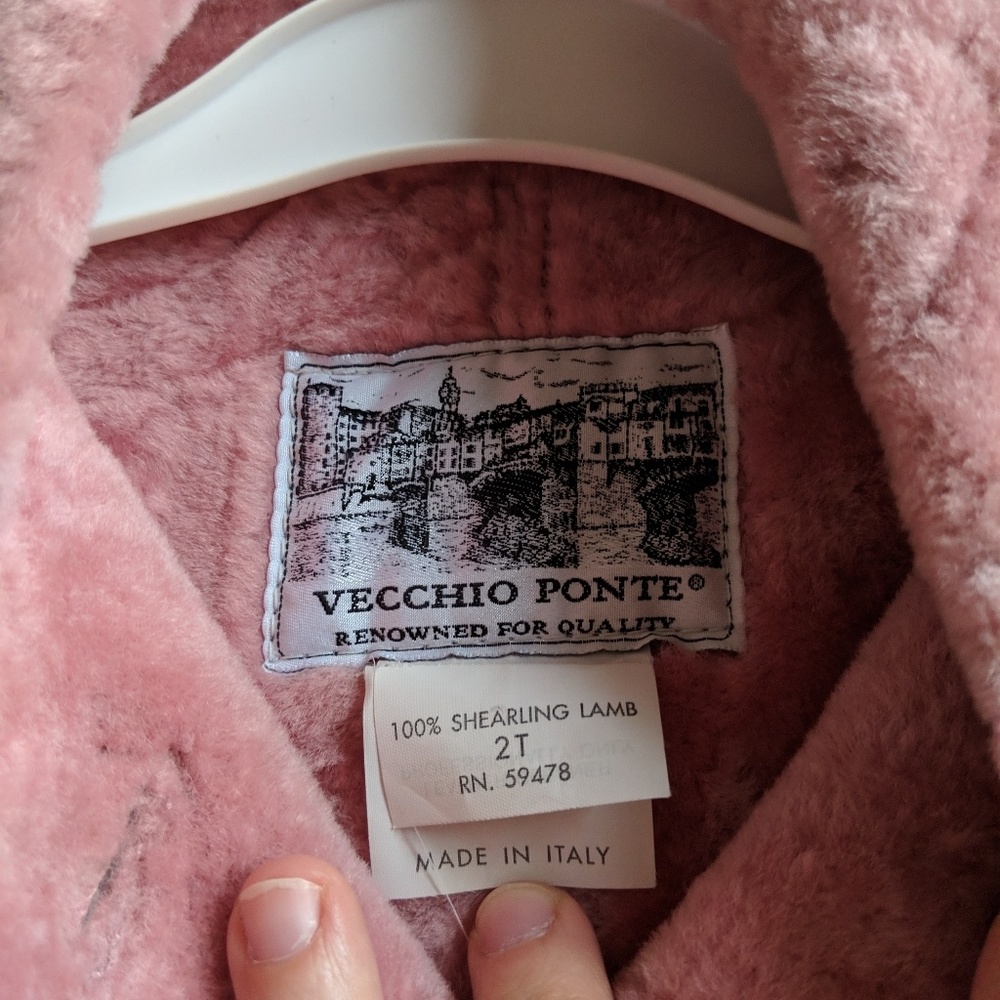 Vecchio ponte toddler jacket